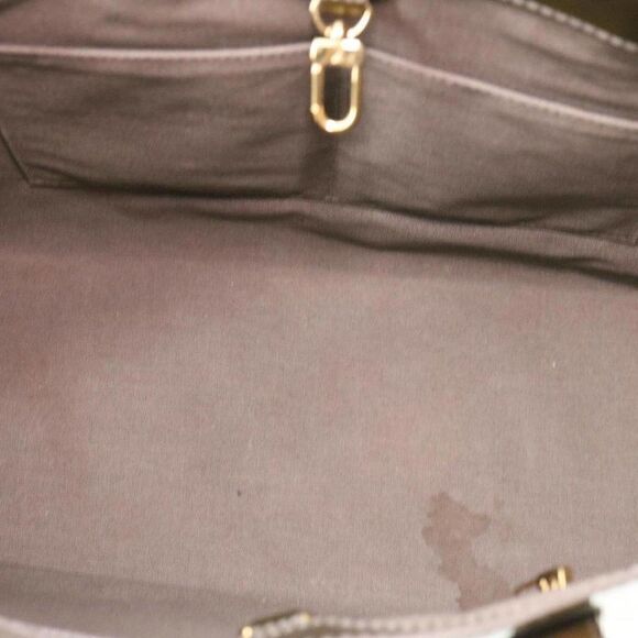 LOUIS VUITTON Monogram Vernis Wilshire GM Tote Bag Gris - Picture 10 of 15